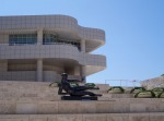 Getty Center: Arrival Plaza Lead Sculpture 'Air', by Aristide Maillol