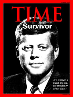 Time Magazine Cover: JFK survives assassination attempt