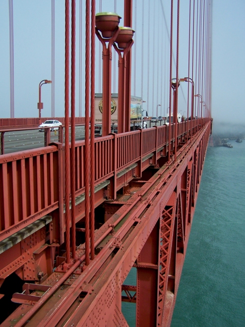 Golden Gate Bridge Cables San Francisco. N.Hayter 2009