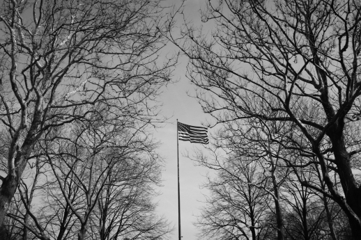 American Flag Liberty Island NYC. N.Hayter 2012